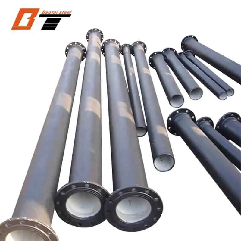 en598 c40 dn600 dn100 150mm 500mm 700mm socket and spigot black ductile cast iron pipes