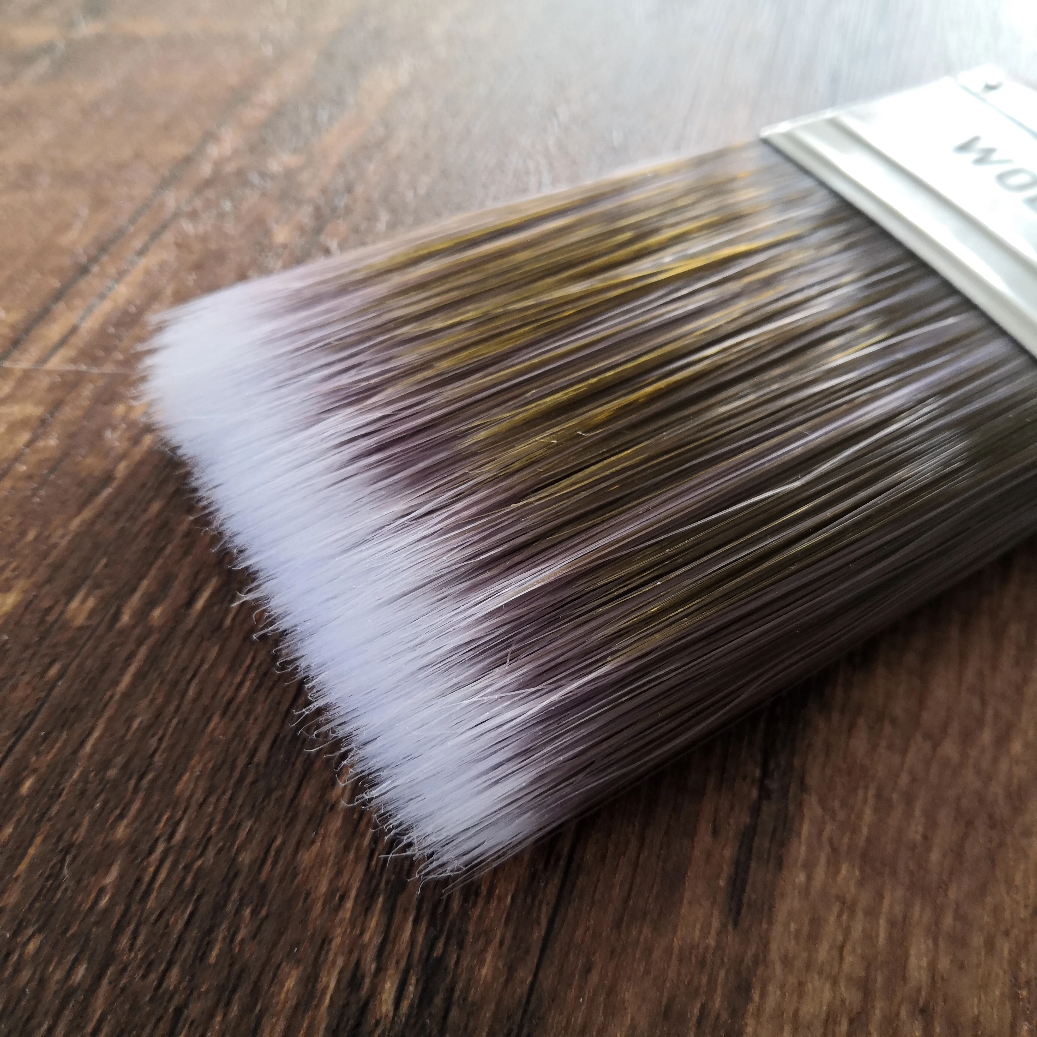 100% polyester Beech wood handle 3inch flat purdy paint brush