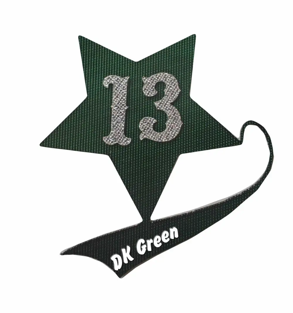 Factory Directly sell Adhesive Backing  Tackle twill  fabric  for Sports Wear  Logo and Numbers  Jersey Nameplate Fabric