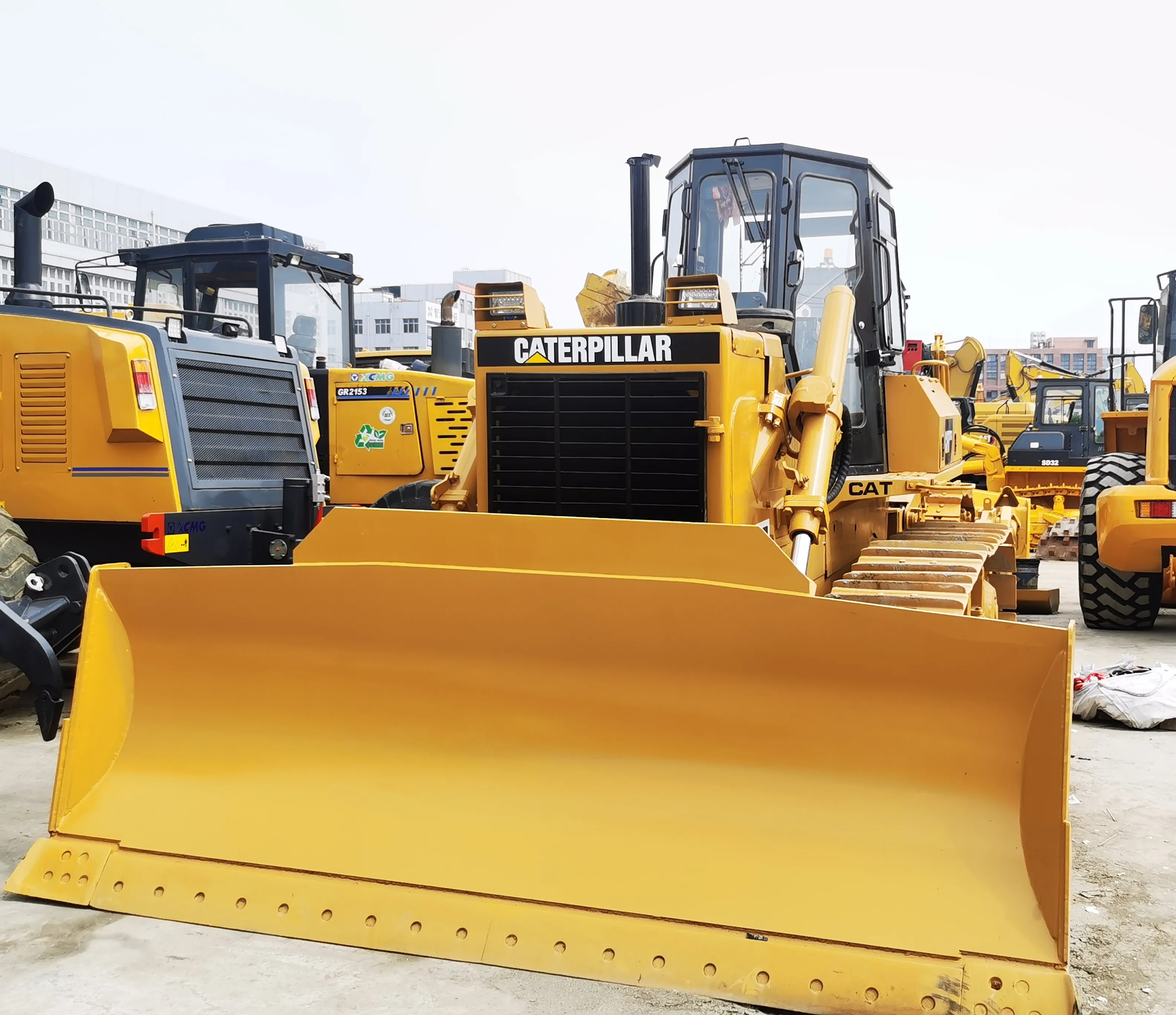 2023 гусеничный бульдозер CAT D7G в отличном состоянии 150 кВт мощный оригинальный двигатель компоненты моторного насоса комплекте