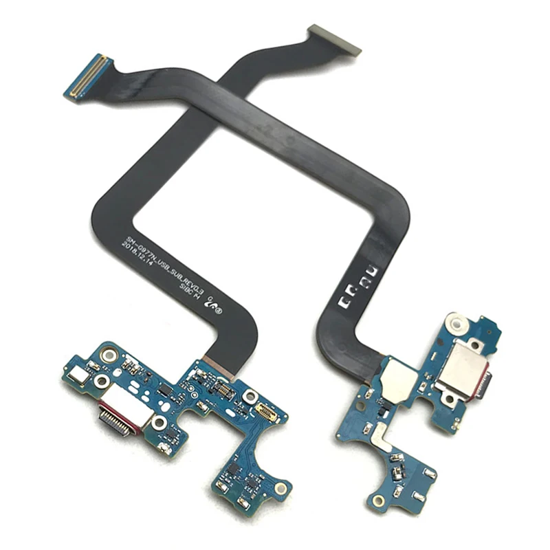 Original Charging port for Samsung Galaxy S10 21U S8 S9 S20fe USB Charger Dock Board Flex Cable Replacement Accessories with IC