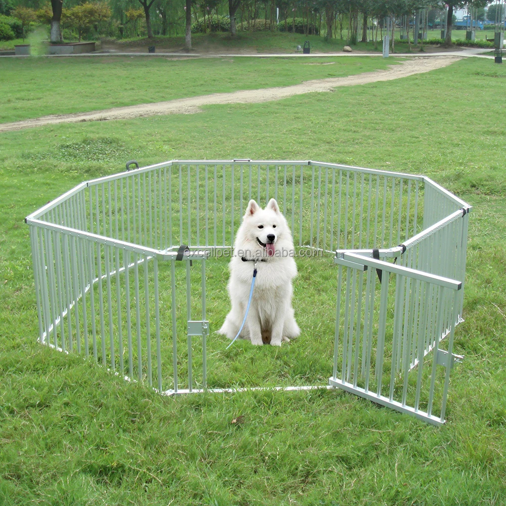 Deluxe 8 Panel  Aluminum Pet Playpen