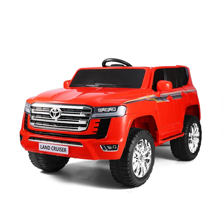 2024 New Licensed Kids Plastic Battery Electric Kids Ride On Car 12v Real Suv For Baby Toy Car For Children Driving