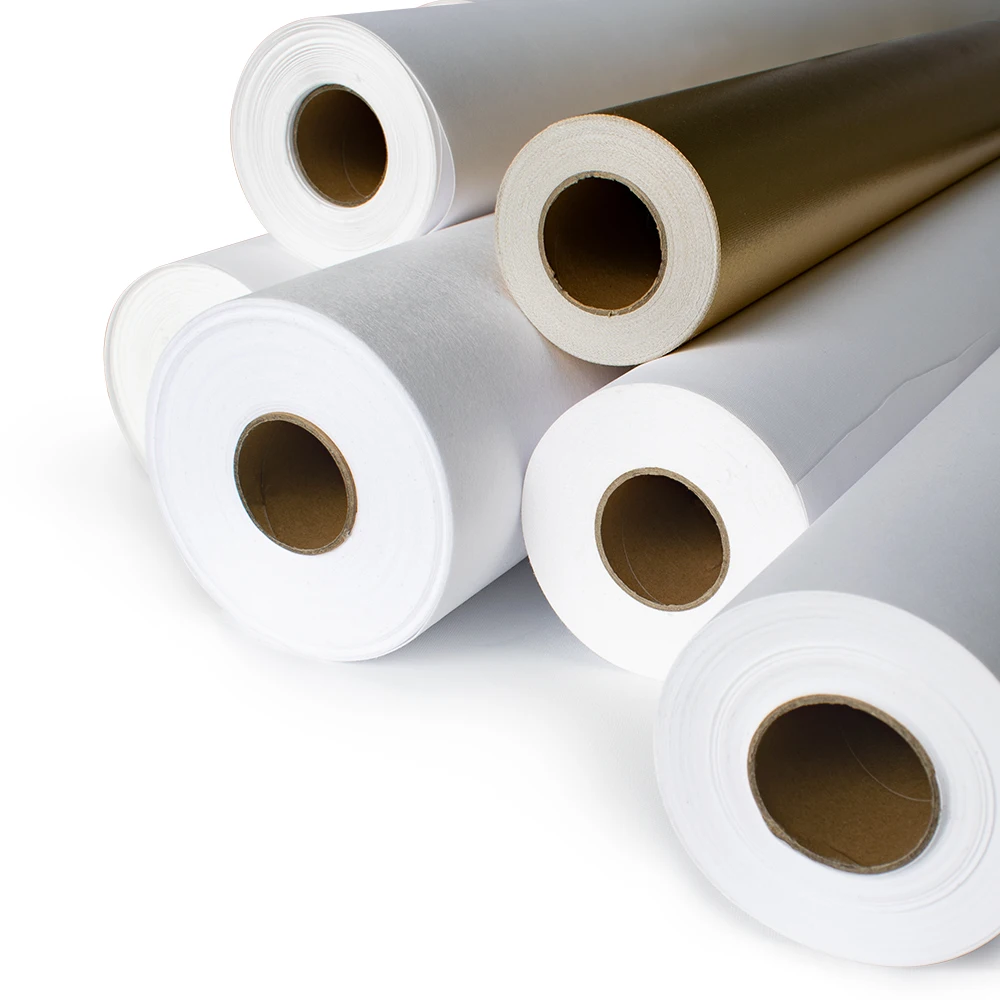 Art Supplies Glossy Polyester Canvas Inkjet Roll