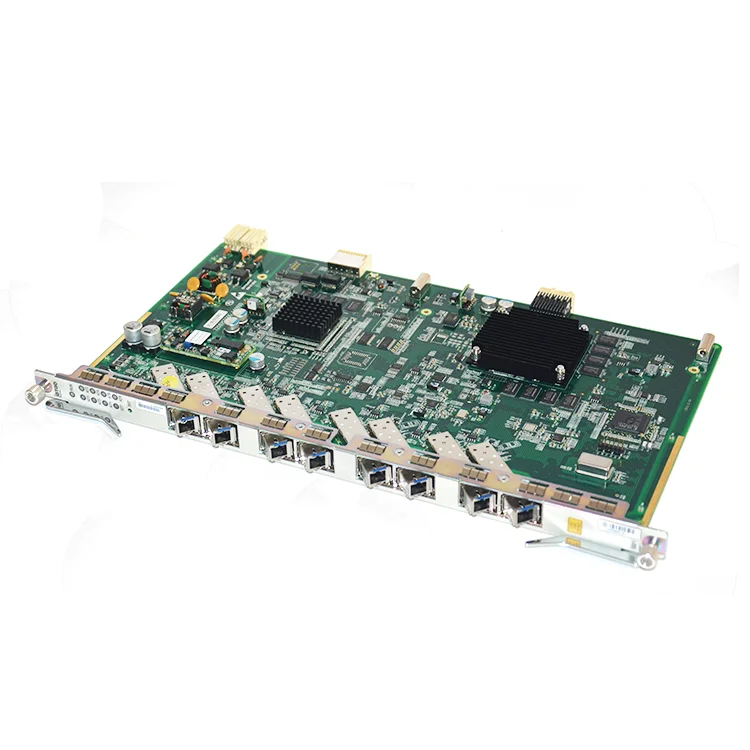 ZTE GTGO GPON 8 ports board with 8 SFP modules C+ Use for ZTE C300 C320