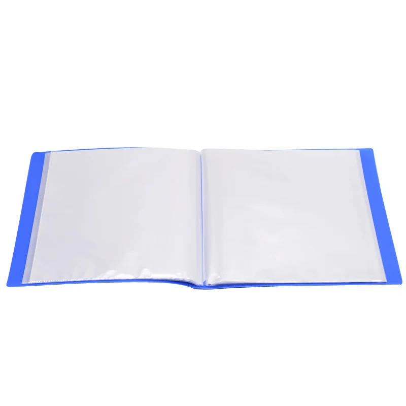  A4 Size Flat Clip School Office Supplies Plastic Pp Report Paper Document File For Documents
