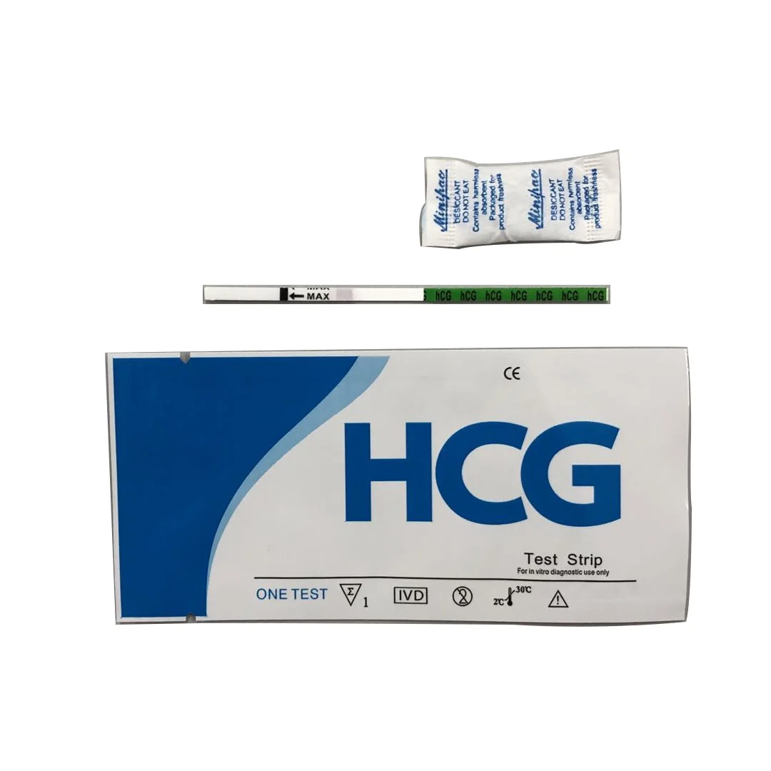 
2.5mm HCG Pregnancy Test strip Urine In Vitro Diagnostic Kit 