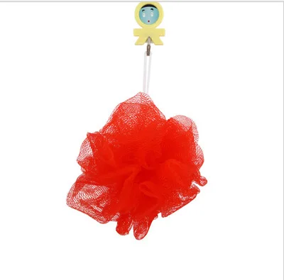 Factory direct trumpet colored foaming comfortable bath ball