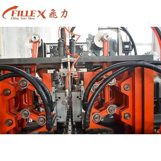 Высокая скорость 6 cavity 9000bph мотором автоматическая машина для выдувания