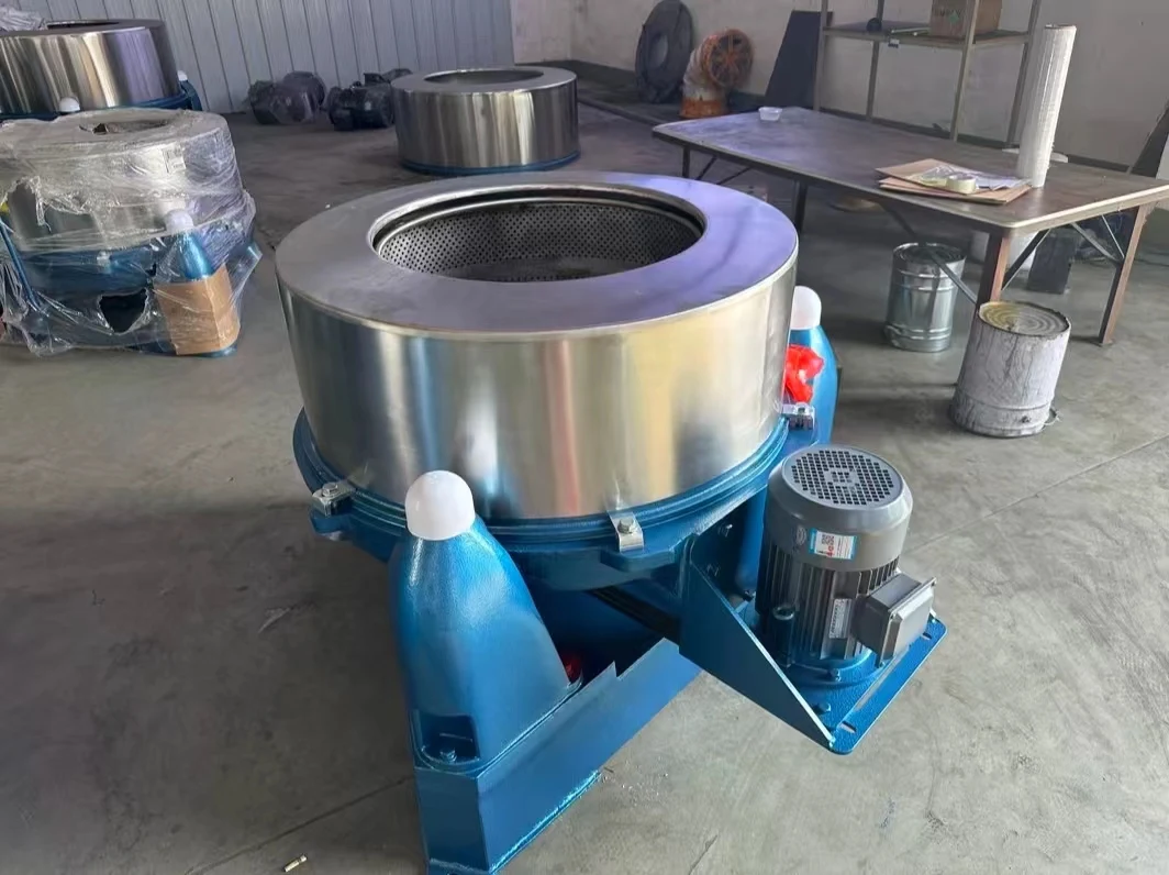 S1200 Food grade stainless steel four-legged flat sling centrifugal industrial dewatering machine