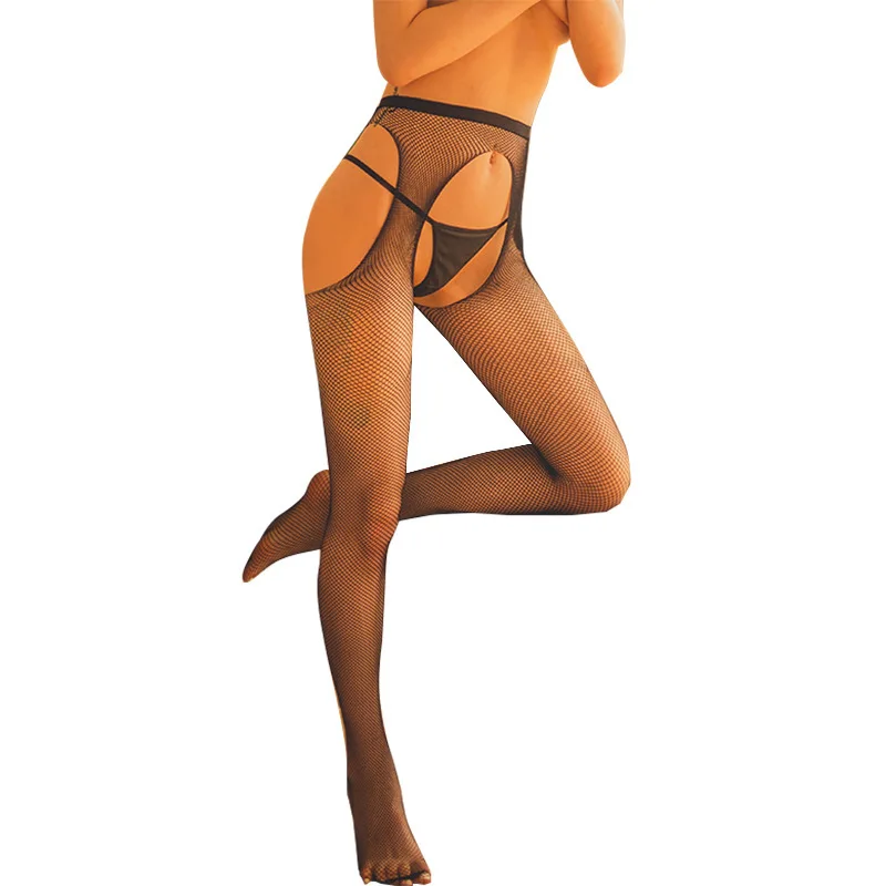 Fashion Charming Hollow Passion Transparent Stockings Ultra Thin Tights Women Sexy Pantyhose