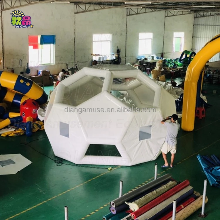 Factory Direct Price 4 Person 34 People Popcorn And Candy Floss Inflatable Tent For Advertising Customized