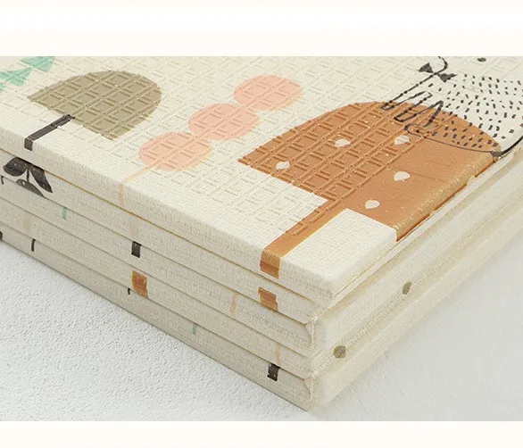 
Baby gym equipment multifunctional plush drawing mat for kids en71 