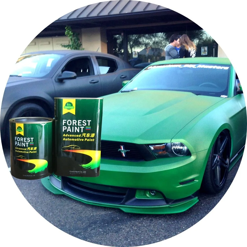 China Manufacturer Supply White Pearl Acrylic 2k Car Paint and Metallic Colors Acrylic Auto Car Lacquer