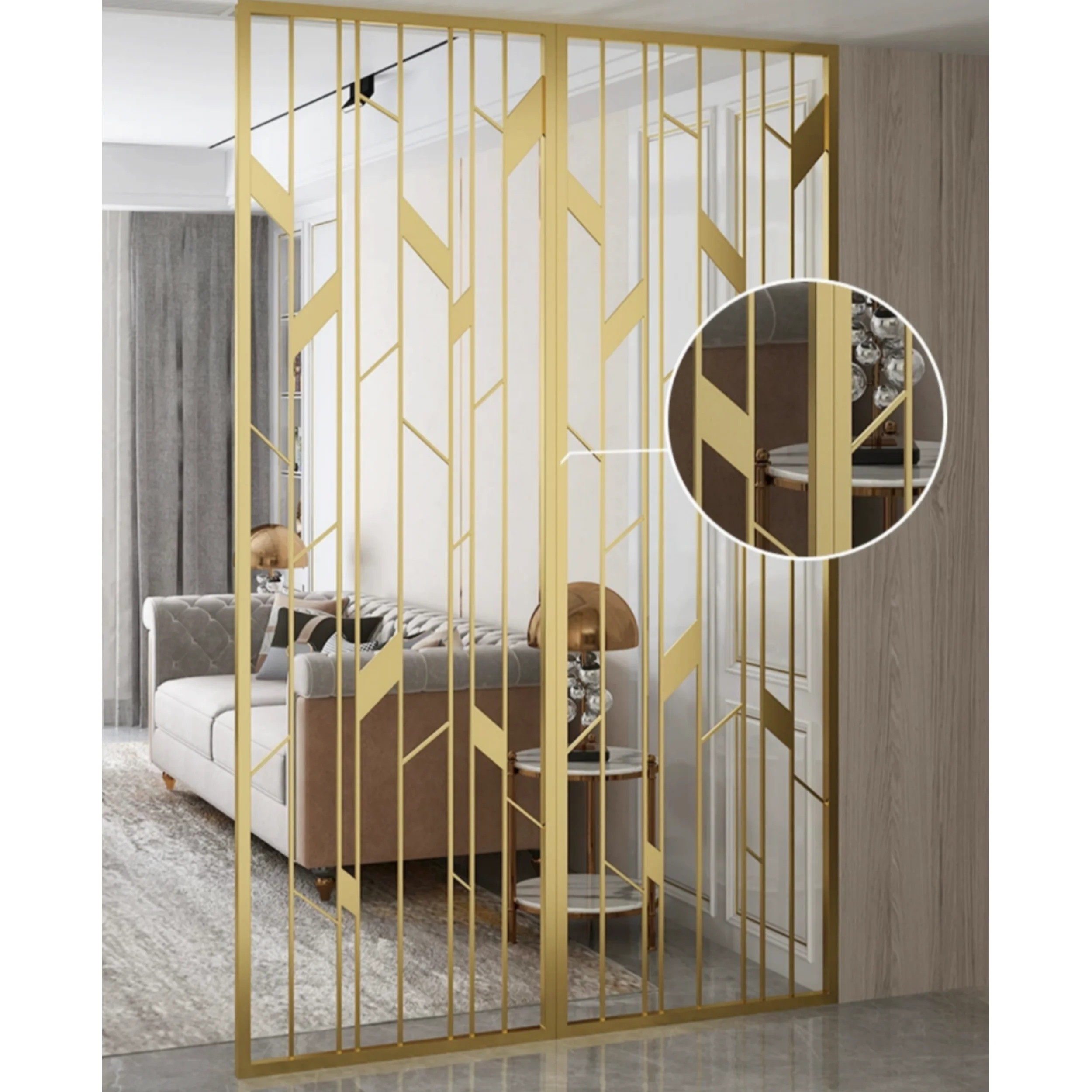 Factory Prices Stainless Steel Home Room Divider 304 Metal Screen Partition Office Stainless Steel Dividers Partitions On Sale S