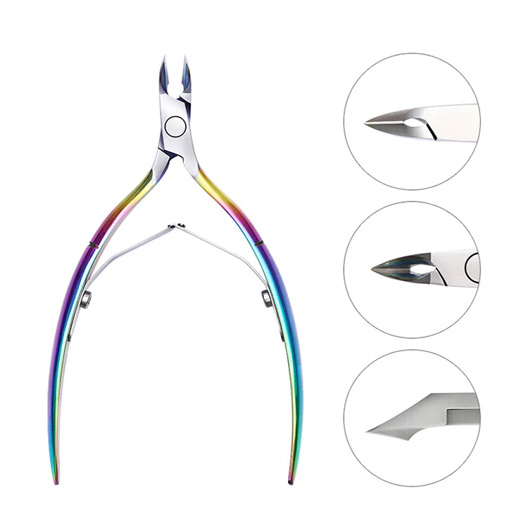 Professional Pedicure Stainless Steel Cuticle Cutter Clipper Pedicure Tool