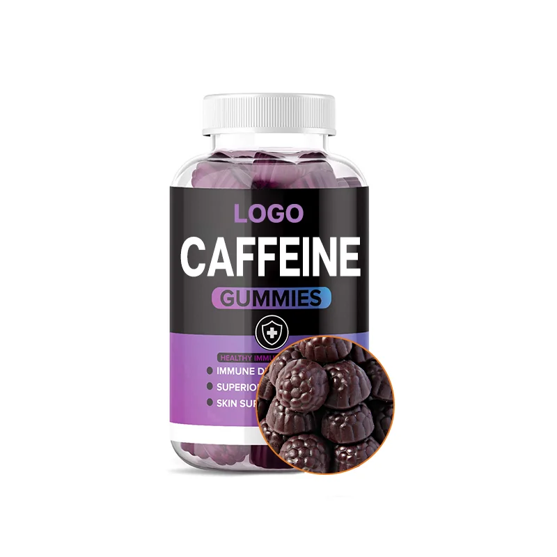 OEM/ODM Support Energy For Brain Booster Immune Health Support 60 Gummies caffeine gummy