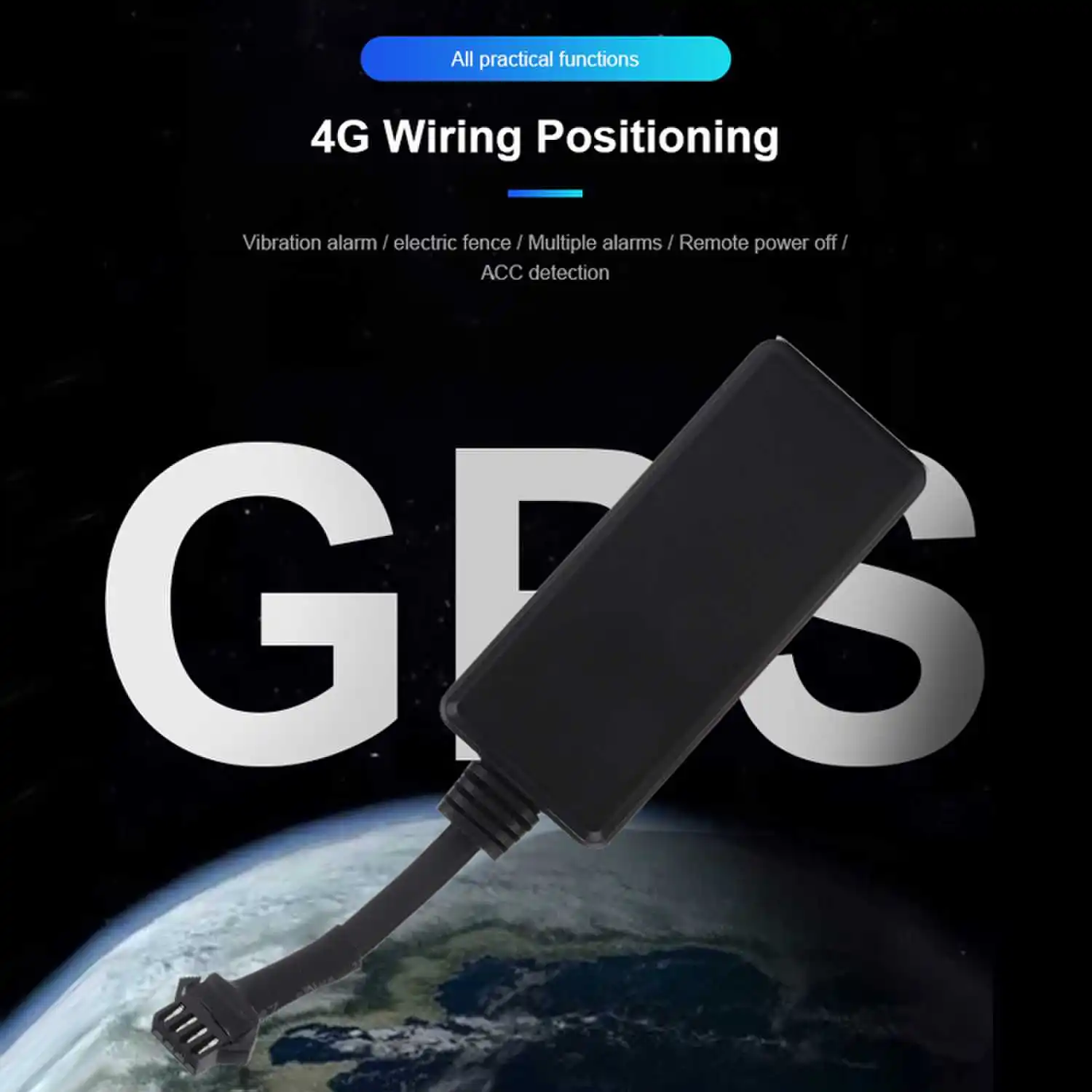 Remotely Control Car Real time positioning Gps Tracker Within 4G Sim Card For Electric Motorcycle Auto Electronics