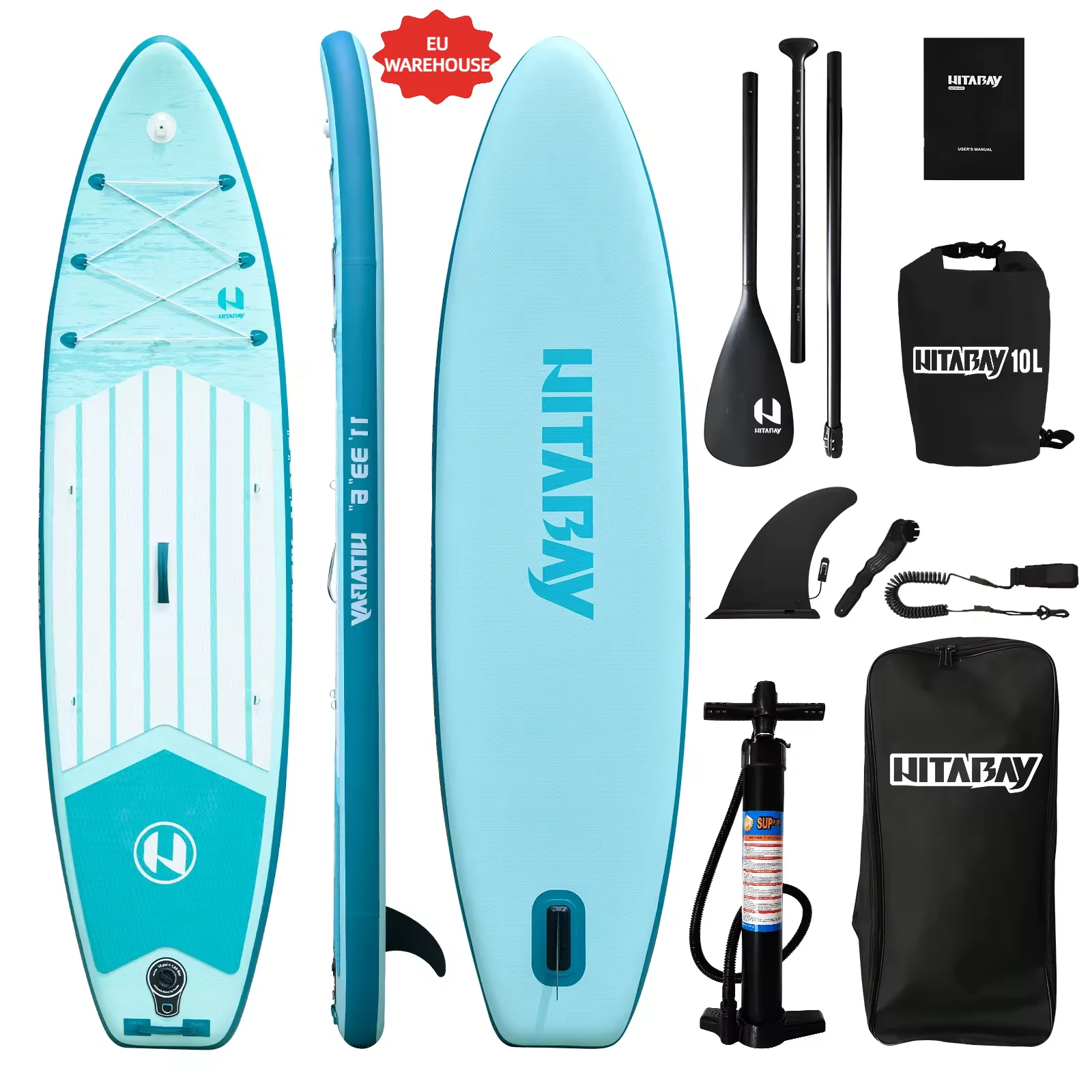 EU warehouse inflatable stand up paddle board wholesale waterboard cheap sup surfing paddling boards with accessories