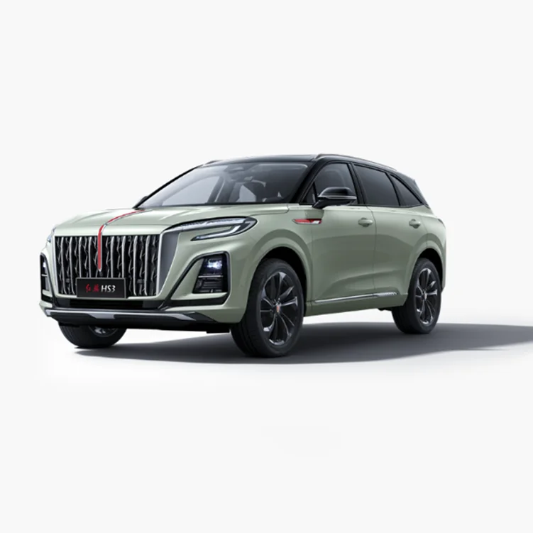 Высококачественный 4-колесный электромобиль Hongqi HS3 с солнечным турбонаддувом для городского использования с ручной коробкой передач, левое рулевое кожаное сиденье