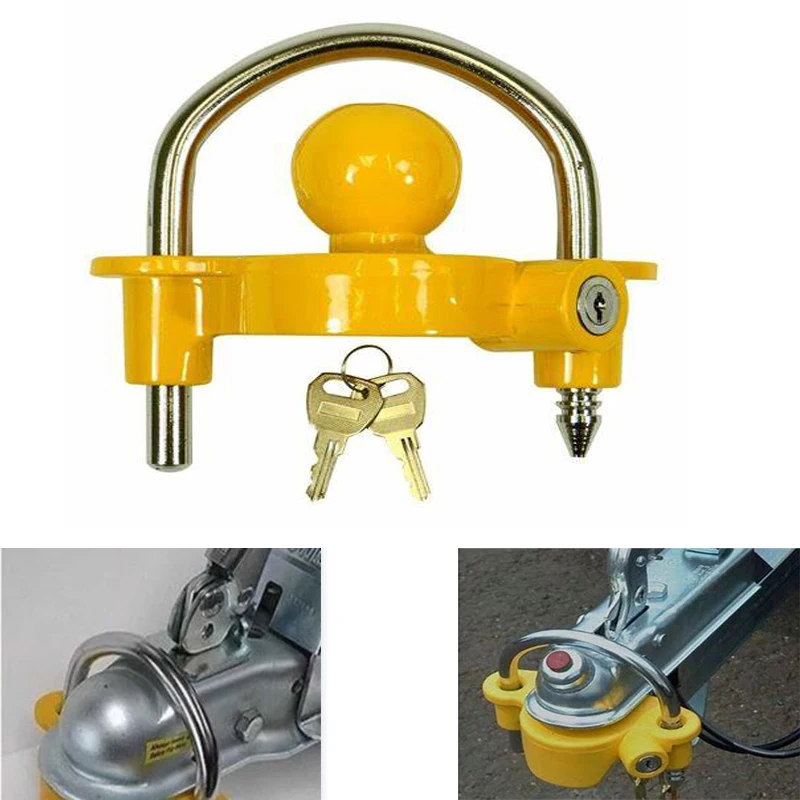 Factory Customized Supply Trailer coupling Lock High Quality Accessories Trailer Ball Lock