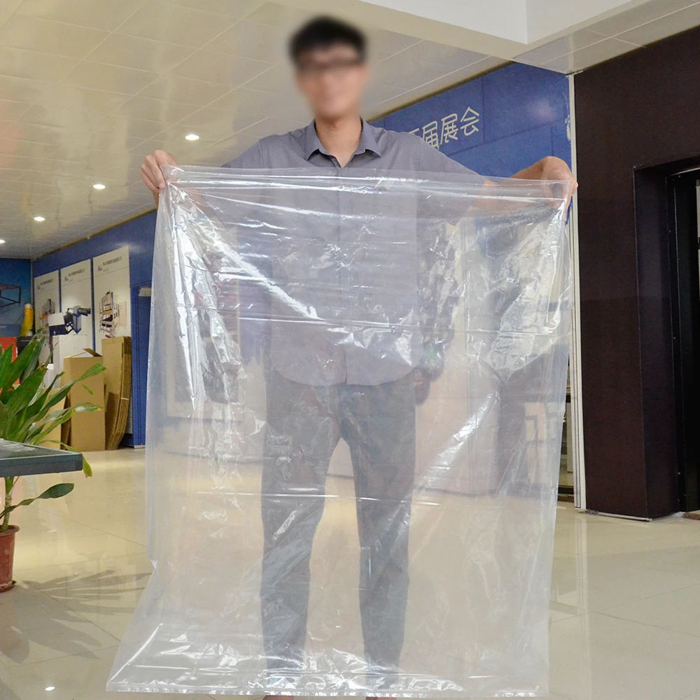 plastic pe packaging big film printing bag,pe package film