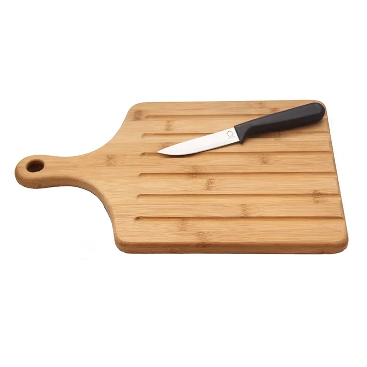 Factory Customizable Non-toxic Safety Bamboo Wooden Cutting Block Chopping Board For Kitchen