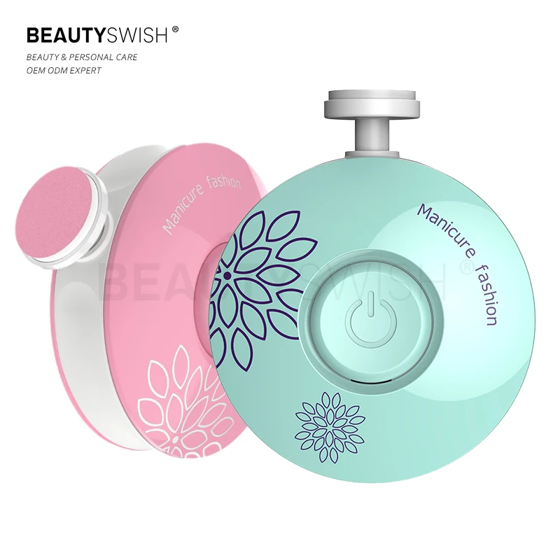 New Design Amazon Beauty Baby Battery Operated Nail Grinder For Baby Nail Cleaning Cutting Nail Trimmer