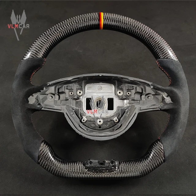AMG carbon fiber steering wheel for  Mercedes-Benz w205/ W213/ CLA/ GLA/ A45/Available for all car models