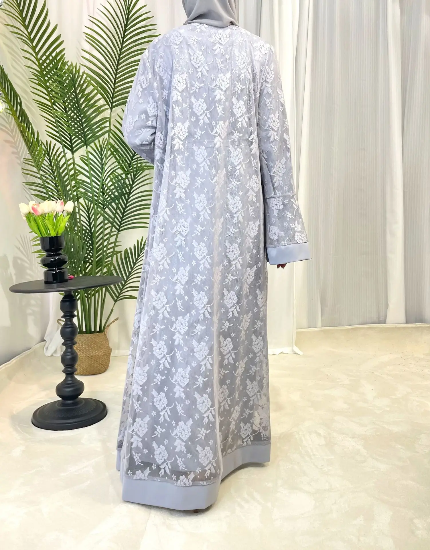 Arab Fashion Robe Muslim Islamic Traditional Costume Ladies Dress Kaftan Abaya