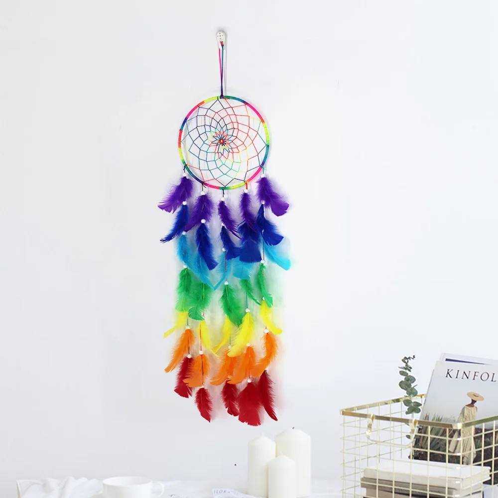 Wedding Deco Accessories DIY Handmade Home Wall Macrame Novelty Gifts Bohemian Boho Indian Dream Catcher