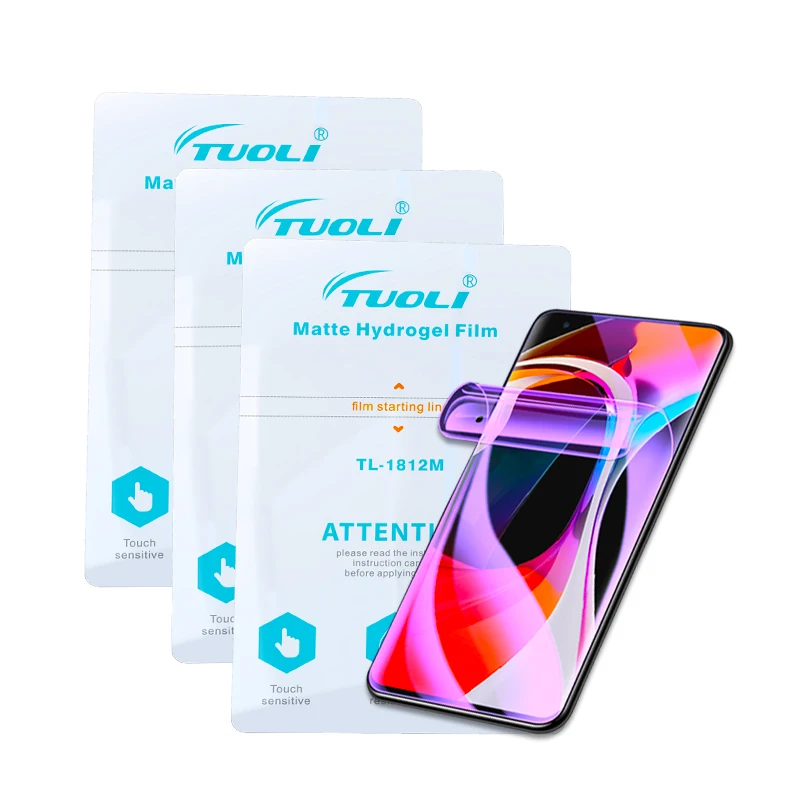  Universal protector cutting machine Material TPU hydrogel Protector film for any cell phone model Screen Hydrogel