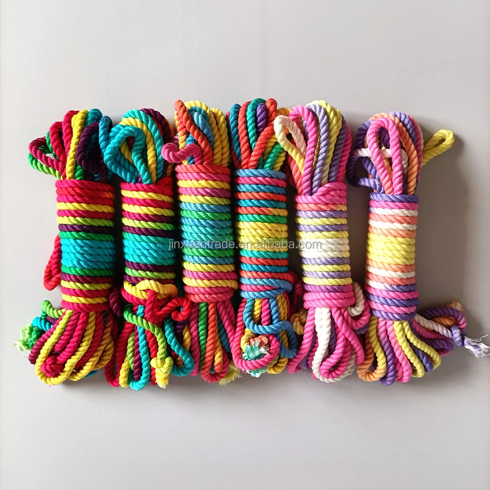 6MM Solid Color Cotton Shibari Rope Cord Kinbaku String Bondage Rope