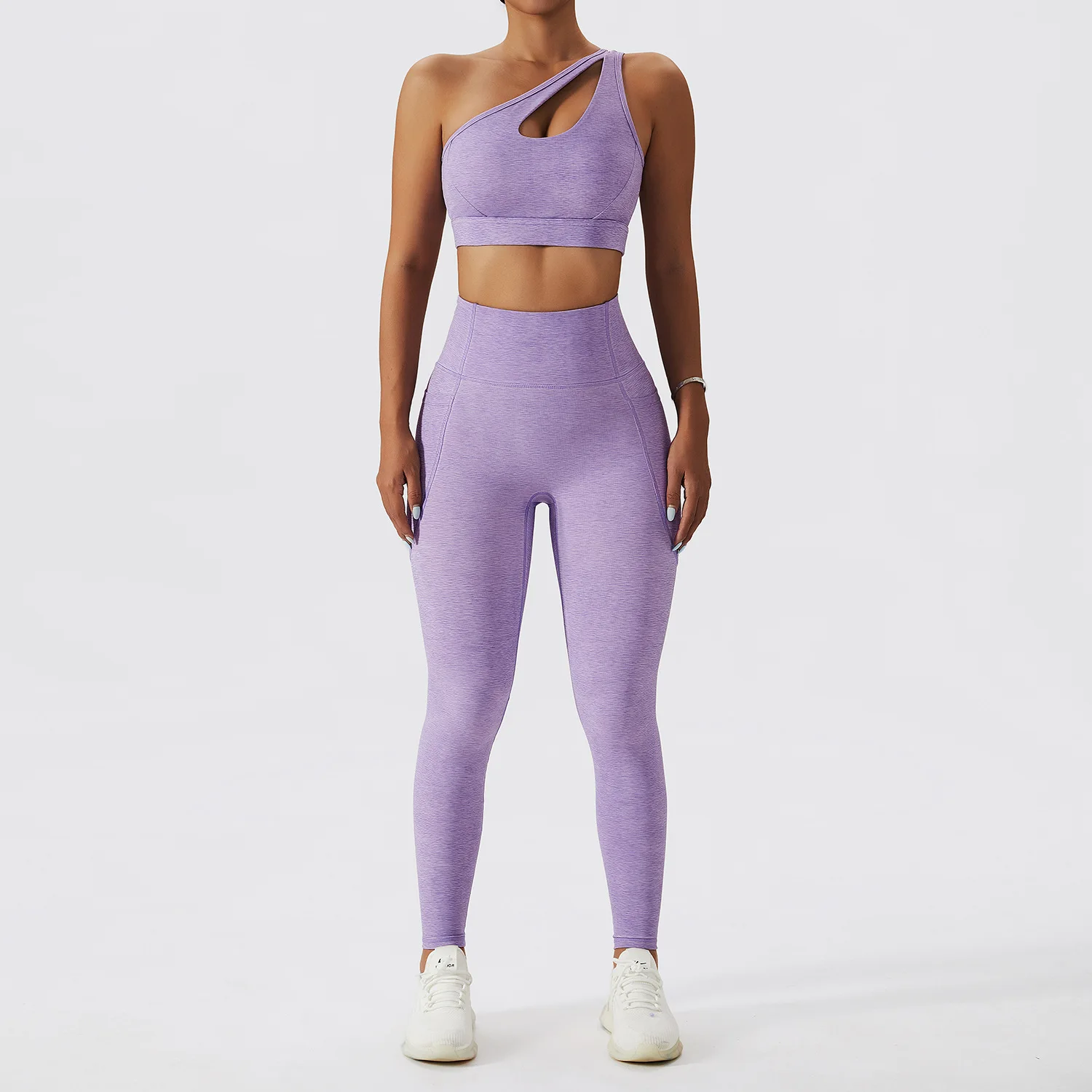 Wholesale 2 piece set yoga butt lifting recycle custom woman activewear set manufacturer womens activewear sets