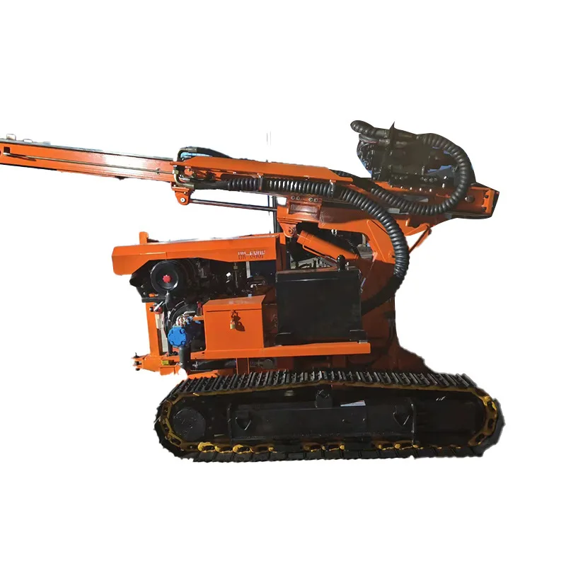Photovoltaic Pile Driver Crawler Photovoltaic Power Station Long Spiral Drilling Machine Coal Mine Water Exploration Small Photo