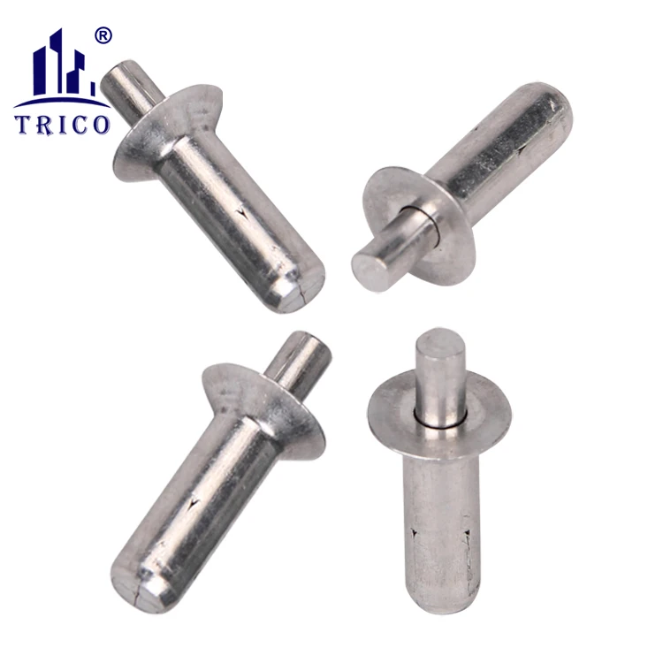 Construction Concrete Symons Formwork Accessories Fixing Aluminum Steel Rivet Pin Drive Rivets