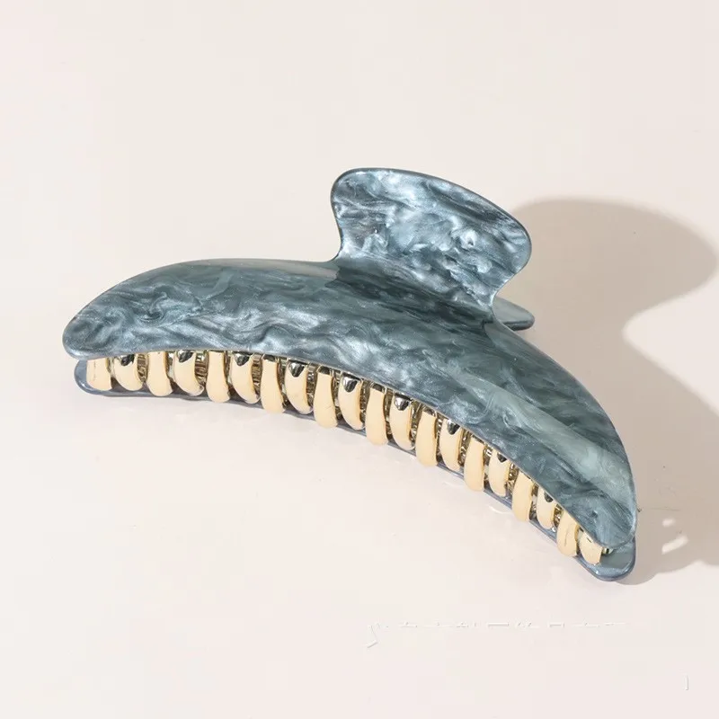 South Korea oversized hair clip pattern vertical clip grip clip coiffure acrylic hair grip hair accessories back of the head