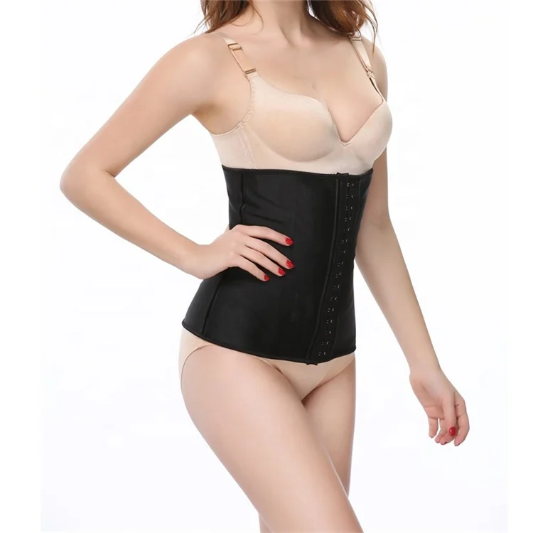 Женский корректор фигуры, регулируемый пояс для талии, пояс для похудения, спортивный корсет с 4 стальными косточками, триммер для талии
