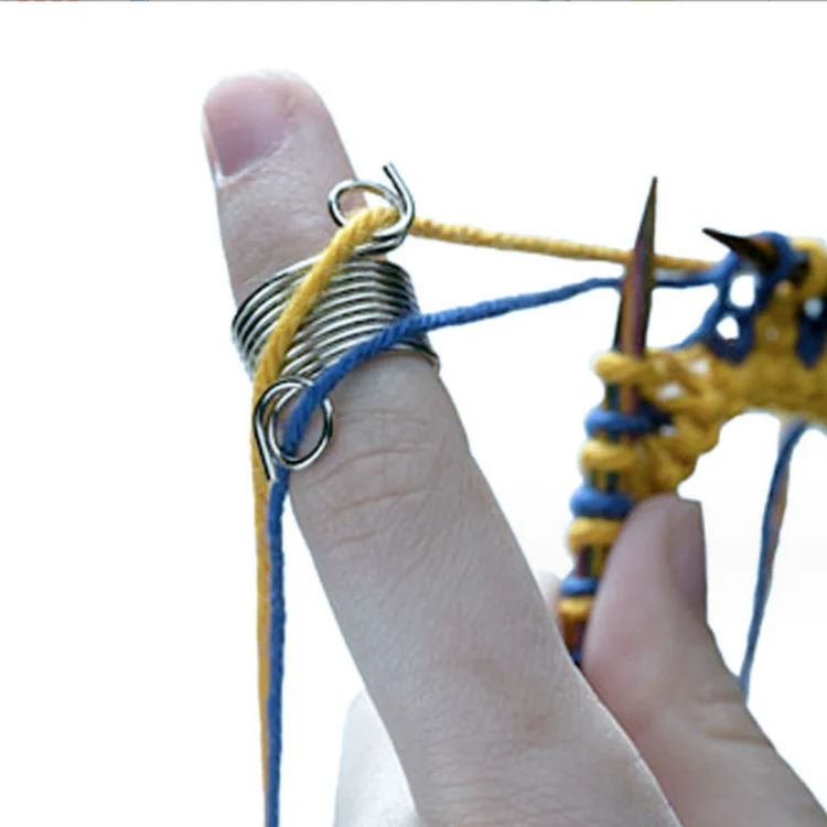 Knitting Tools  Knitting Thimble For Knitting Accessory  Knit Weaving Tools