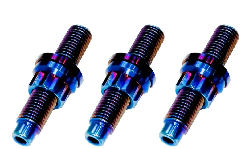 Factory Price with Nice Surface of Titanium Stud M8 M10 45mm 54mm for Automobile Gr5 Alloy Fasteners Hardware