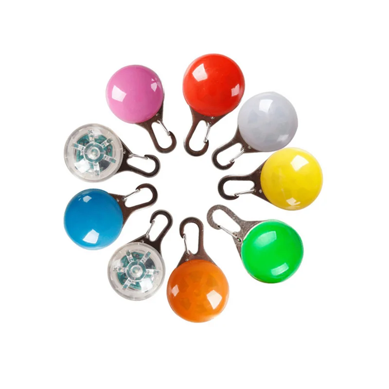 Amazon hot sale Custom New Pet Collar Accessories for Dogs and Cats Anti-lost LED Light Dog Tag pendant Wholesale 2021