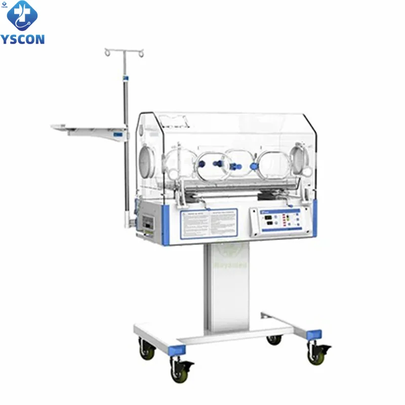 Hospital care equipment phototherapy lamp transport neonatal baby incubator