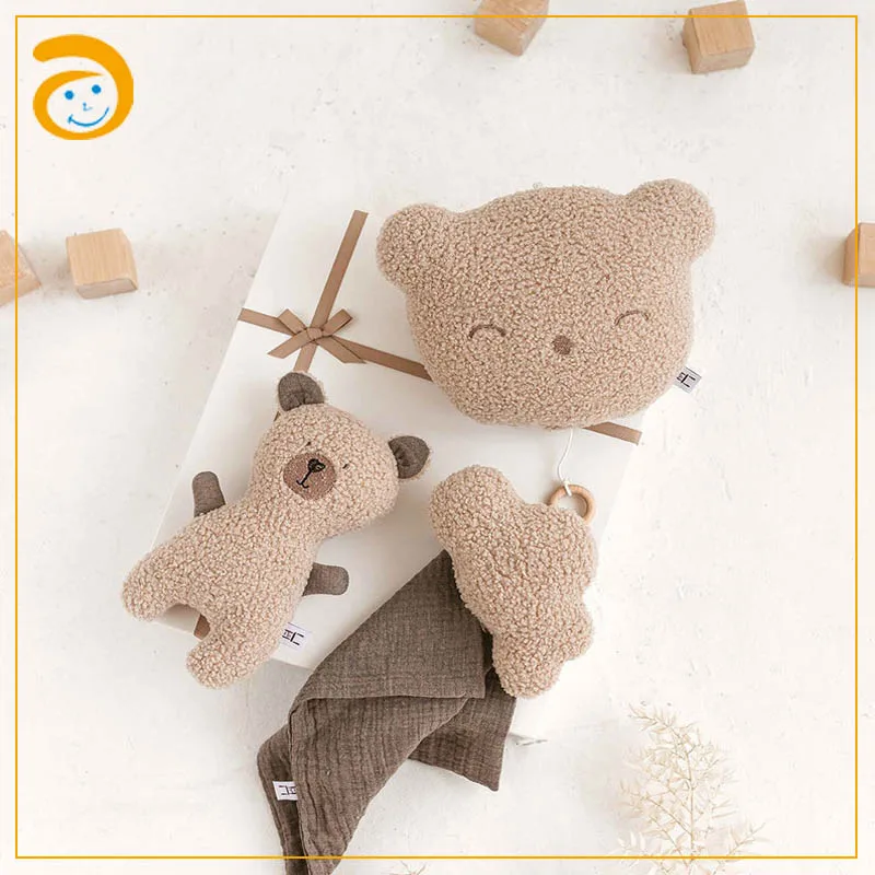 Новый дизайн подвесные Подвески для детской спальни медведь музыкальная шкатулка для кроватки с Тонировкой украшения для детей