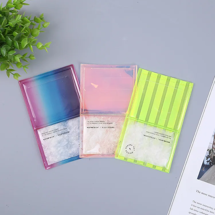 Custom Creative Holographic Logo Inflatable Air Down Feather Label PVC/TPU Transparent Feather Filled Label Down Jacket Clothing