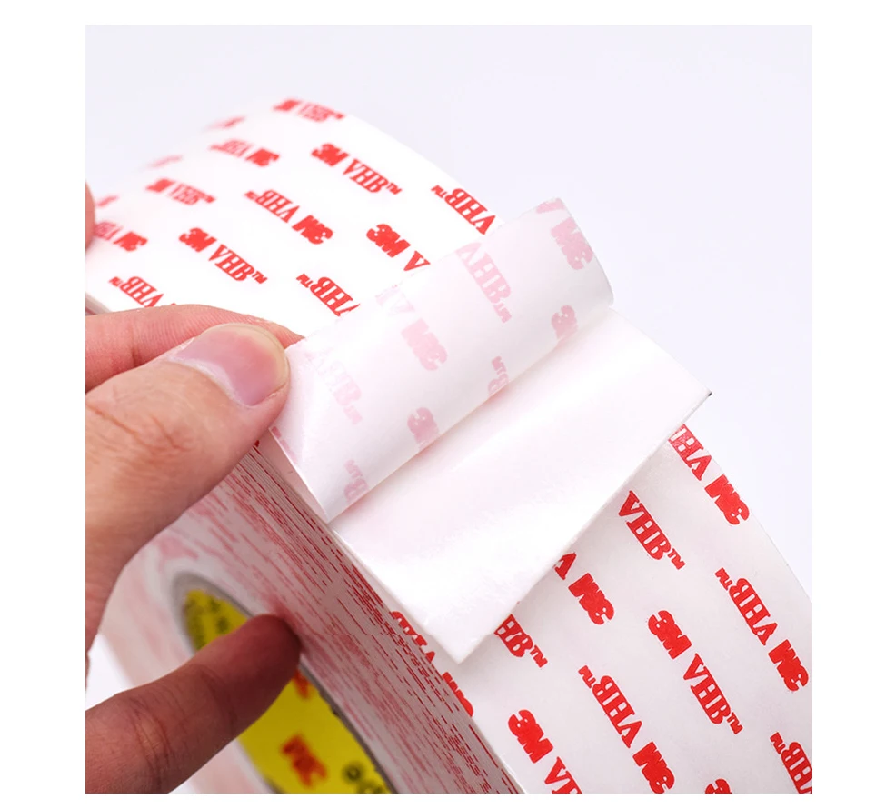 3M VHB white acrylic Foam 0.6mm industrial double sided tape 4932