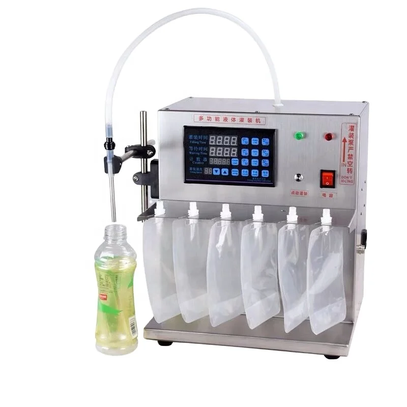 Reagent water filling machine mini glass water filling machine beverage essential oil filling machine