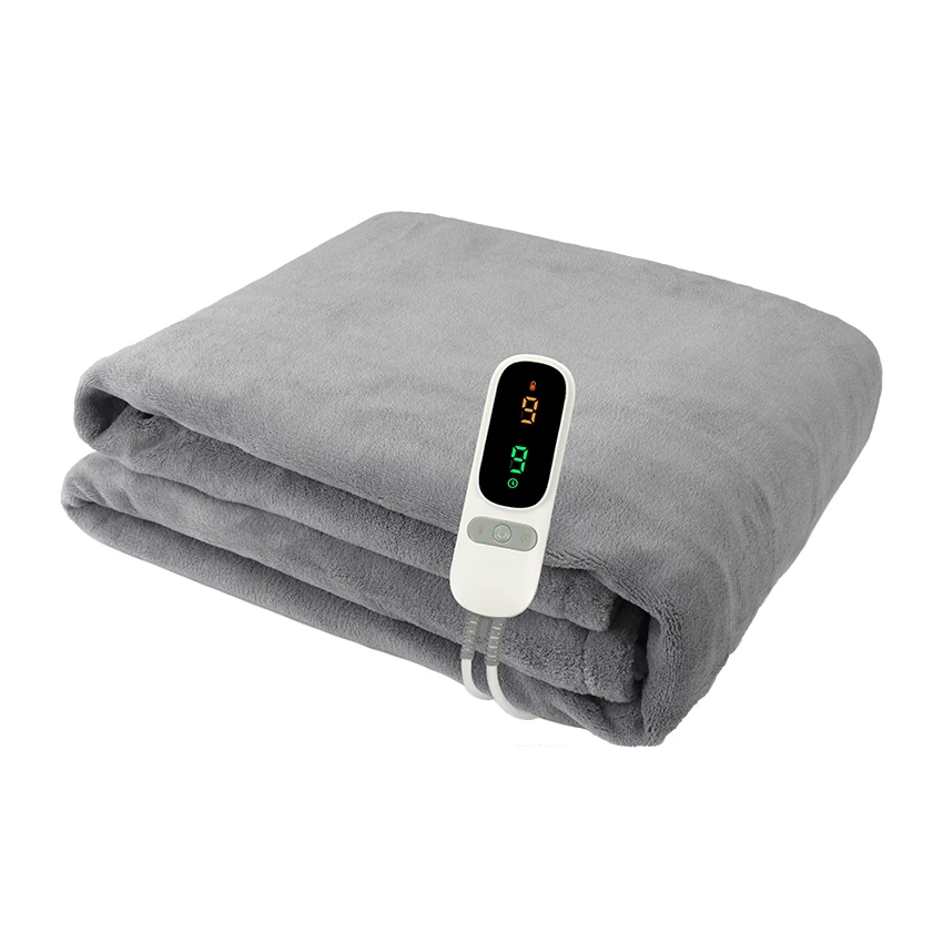 Trending Products 2024 New Arrivals  9 Heat Settings Heated Electric Blanket With PTC and NTC