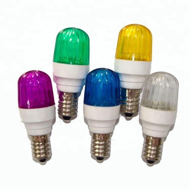 светодиодная лампочка CE ROHS красочные 0,5 W 24 V 220 V E14 светодио дный лампы Водонепроницаемый Открытый светодио дный свет