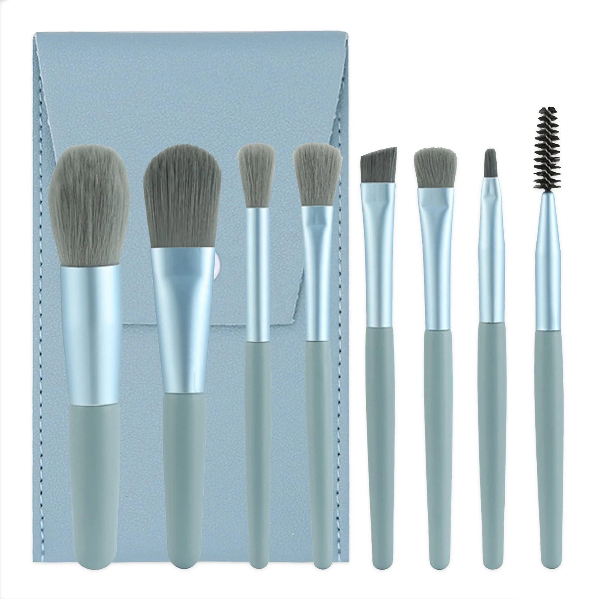 2022 Design Heavy Brush Style 8 Pcs Wood Handle Pink Makeup Brush In Pakistan Sets Highlighter Eye Cosmetic Makeup Brush Set