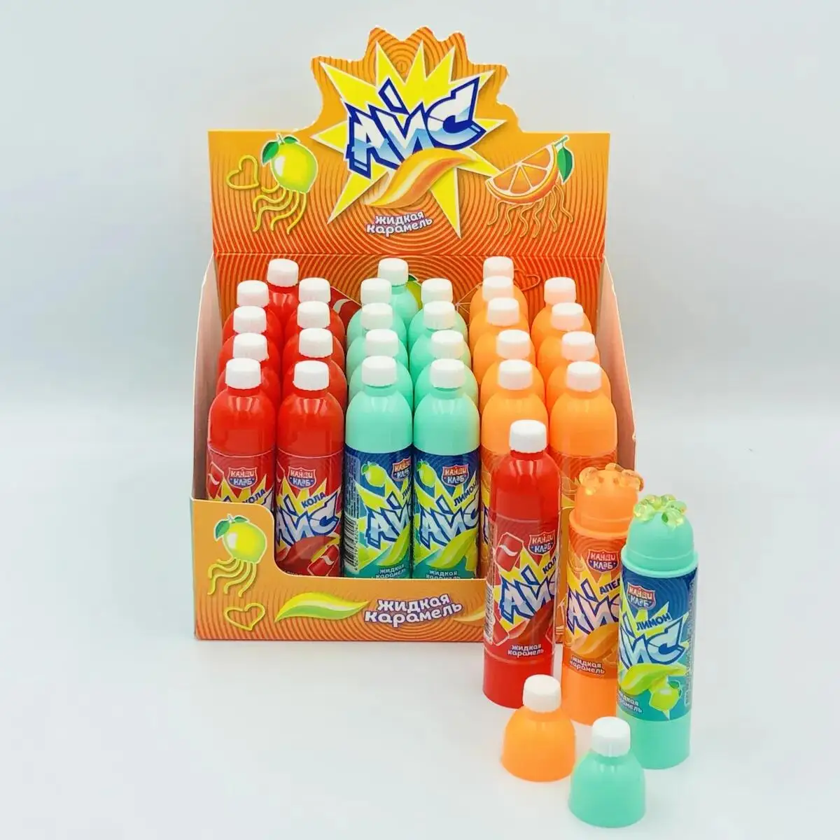 Soda bottle with fruit flavor jams  factory